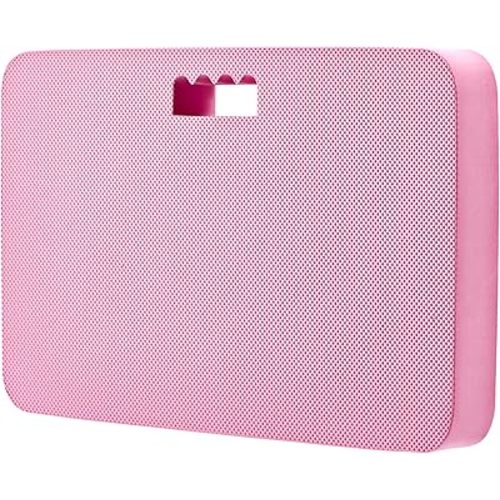 Baby Bath Kneeler, Extra Thick Kneeling Pad for Bathing Babies, Soft Foam Cushioning for Knee, 1.5" Thick Non-Slip, Fast-Drying,Gardening, Bathing Baby, Workout Supplies-Pink