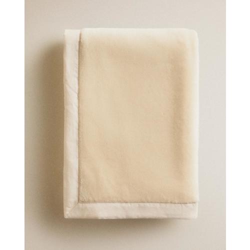 BABY FLEECE COTTON BLANKET | Zara Home United States of America