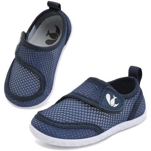 FEETCITY Toddler Water Shoes Boys Girls Swim Shoes Quick Dry Kids Aqua Socks Barefoot for Beach Swimming Pool