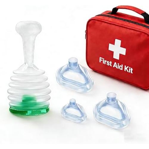 Universal Adult and Child Set (Two Sizes),Portable Hard-Shell Packaging,Suitable for Daily Use, Travel and Emergency Wound Treatment in Schools
