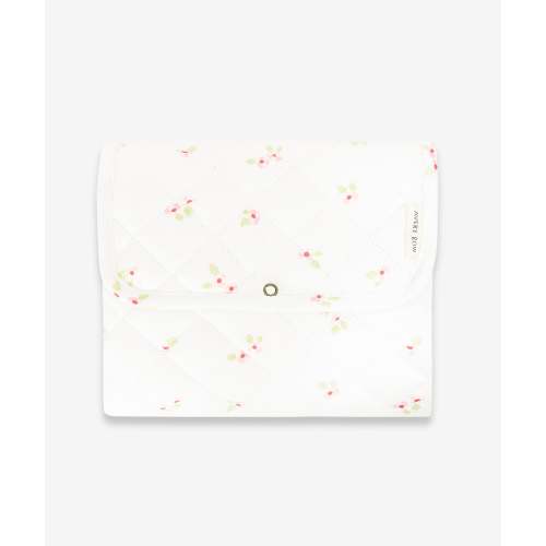 Cotton Travel Baby Changing Mat - Anemone | Avery Row UK