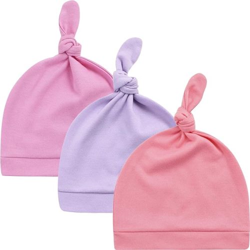 KiddyCare Newborn Baby Hat | Doctor Developed Baby Hats 0-6 Months, Baby Beanies for Infant Babies