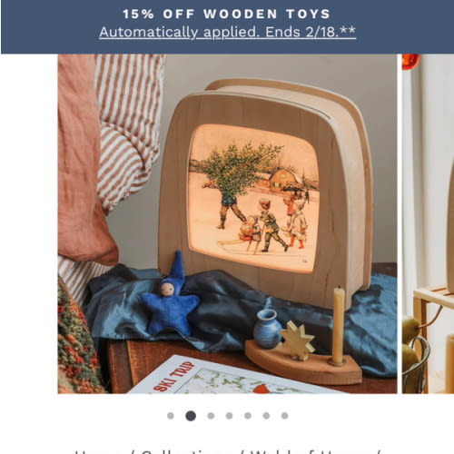 Toverlux Waldorf Night Light