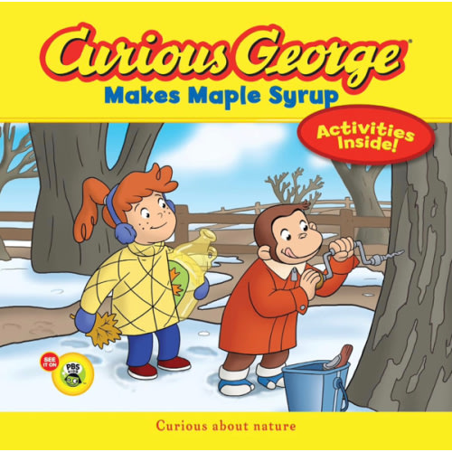 Curious George Makes Maple Syrup (CGTV 8x8): A Delightful Picture Book with Everyone's Favorite Curious Monkey Making Pancakes