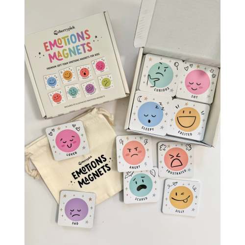Emotions Magnets - Soft Foam Magnets (20pc set)