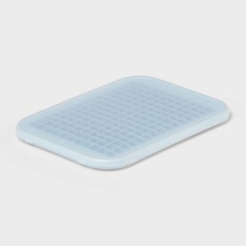 Silicone Crushed Ice Tray with Lid Blue - Room Essentials™