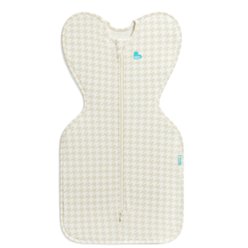 Swaddle Up™ 1.0 TOG Cotton Tan Houndstooth – Love to Dream US