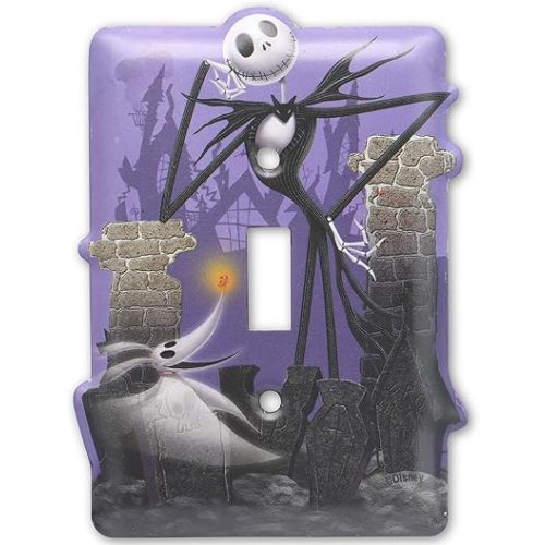 Disney The Nightmare Before Christmas Metal Light Switch Plate