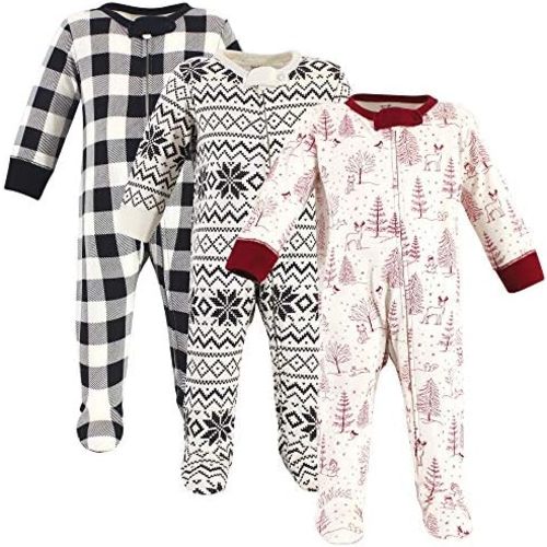 Touched by Nature Baby Girls' Organic Cotton Sleep and Play