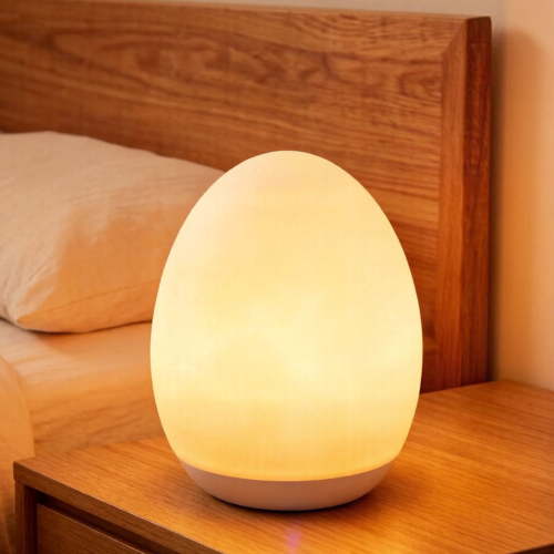 VFM Night Light for Kids, Baby Smooth-edge Warm Light for Nursery, Changing & Stepless Dimming, Soft Silicone Touch Night Lamp with 30-minute Timer, Rechargeable Nursery Night for Breastfeeding
