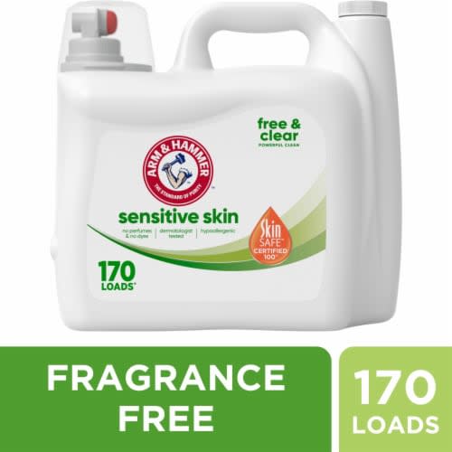 ARM & HAMMER Sensitive Skin Hypoallergenic Liquid Laundry Detergent, 170 fl oz - Kroger