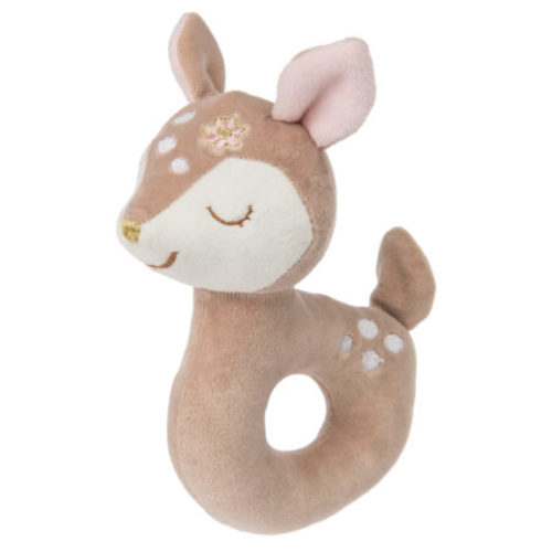 Itsy Glitzy Fawn Rattle – 6" - Mary Meyer Stuffed Toys