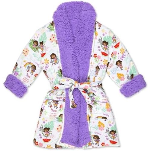 Bellabu Bear Dora Rayon from Bamboo Sherpa Robe, Matching Family Robe, for Kids