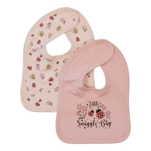 Light Pink 2 Pk Bib | Best&Less™ Online
