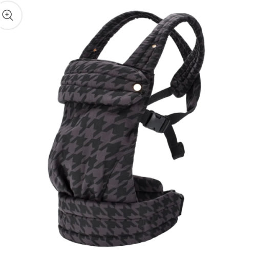 Houndstooth Baby Carrier - Adjustable Sling with Shoulder Straps – Little Dresser