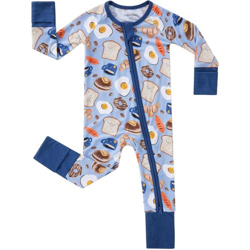 pureborn Baby Infant Boys Girls Sleeper Snug Fit Viscose from Bamboo Pajamas 0-24 Months