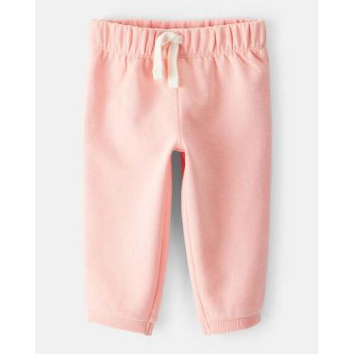 Baby Girl DayDream Fleece Pull-On Pants - Pink | Carter's