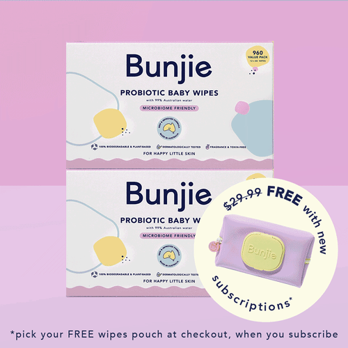 24 x 80 Pack of Probiotic Baby Wipes