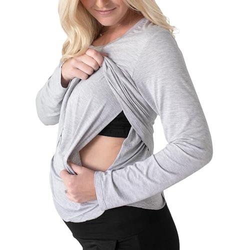 Kindred Bravely Everyday Nursing & Maternity Long Sleeve T-Shirt