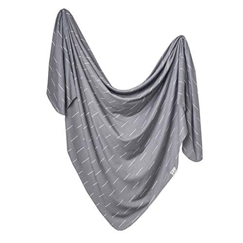 Copper Pearl Large Premium Knit Baby Swaddle Receiving Blanket Dash