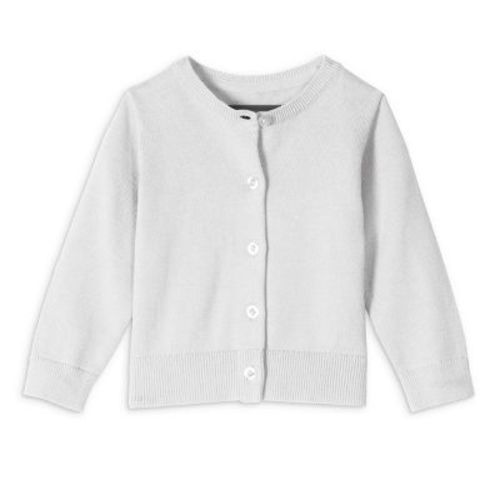 Primary Baby Cardigan Sweater in White 3-6 Months