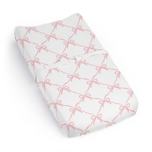 Sweet Jojo Designs Ballerina and Ballet Bows Girl Changing Pad Cover Sheet