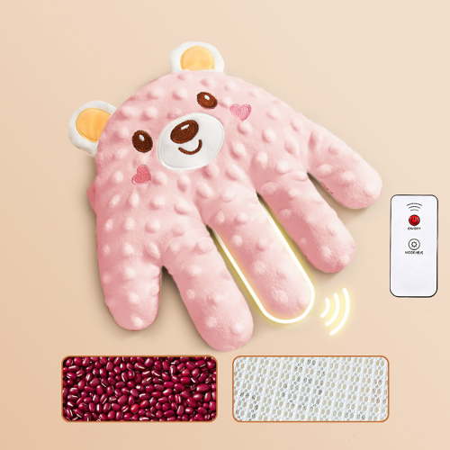 Automatic Baby Sleep Soother Palm | Gentle Patting Motion for & | Adjustable Speed & Remote Control | Portable 23x24cm Size | Includes Heating Function for Belly Comfort