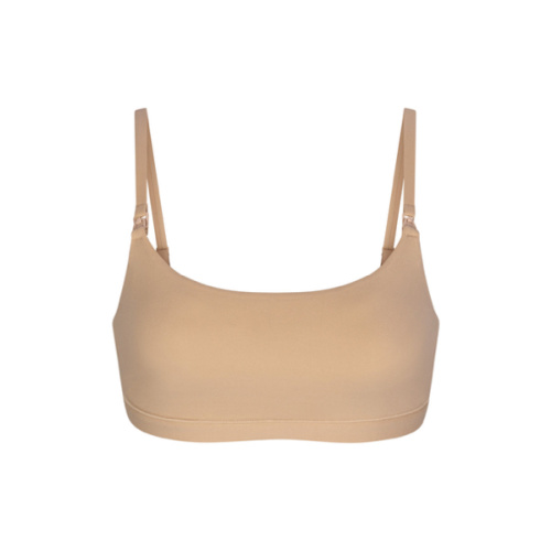 FITS EVERYBODY MATERNITY PUMPING SCOOP BRALETTE | CLAY | SKIMS