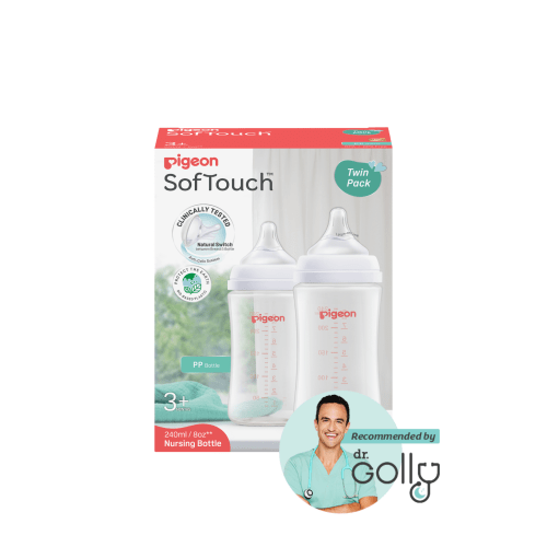 SOFTOUCH BPP BOTTLE PP TWIN PACK 240ML – Pigeon Australia