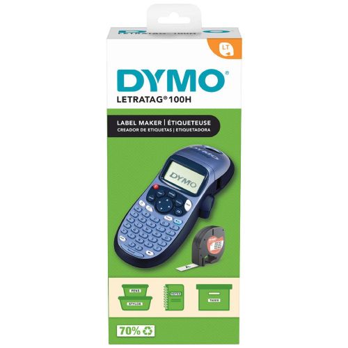 DYMO LetraTag 100H Handheld Label Maker Blue