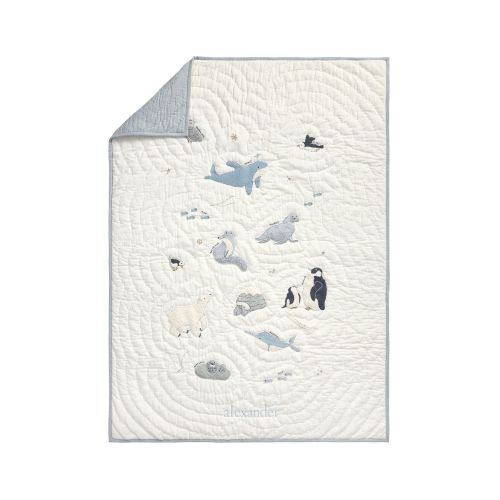 Winter Friends Baby Quilt | Pottery Barn Kids