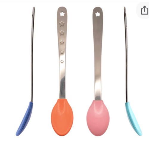 2-in-1 Hot Safe Feeding Spoons (4 Pack)