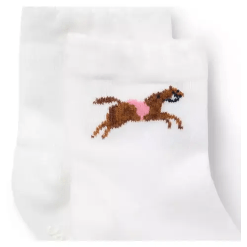Baby Jet Ivory Baby Horse Sock by Janie and Jack