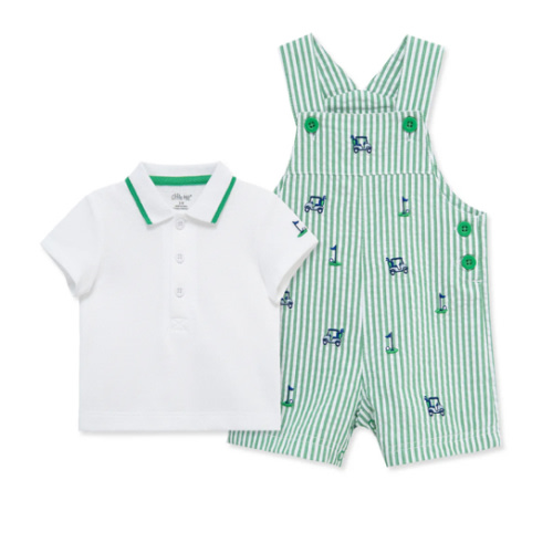 Golf Woven Shortall Set (3M-12M)