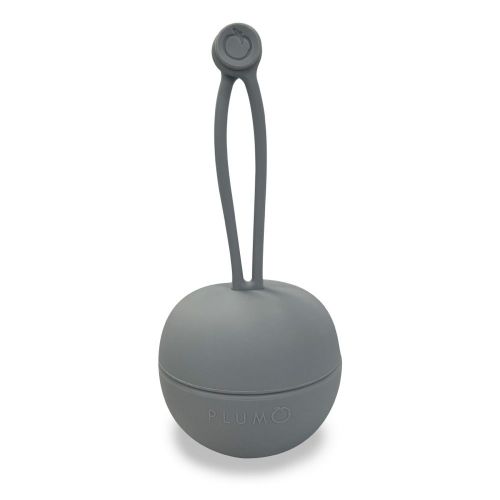 Plum Soother Storage Pod Grey
