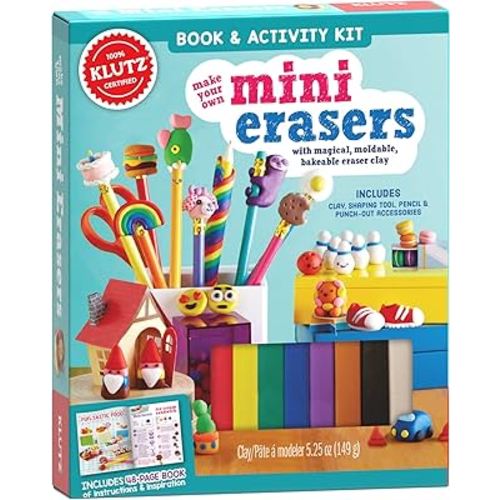 Klutz Paper Make Your Own Mini Erasers