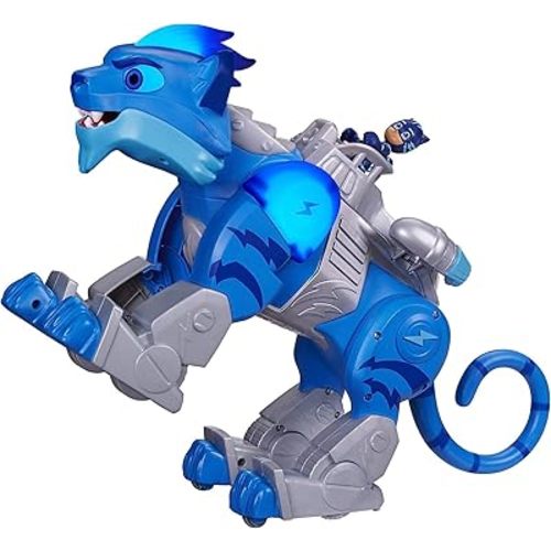PJ Masks Hasbro Animal Power Charge and Roar Power Cat,Interactive Toys with 20+ Lights and Sounds,Preschool Toys,Superhero Toys for 3 Year Old Boys and Girls and Up