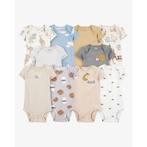 Baby 10-Pack Short-Sleeve Bodysuits | Carter's