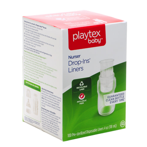 Playtex Baby™ Drop-Ins® Liners - 4 oz 100 ct.