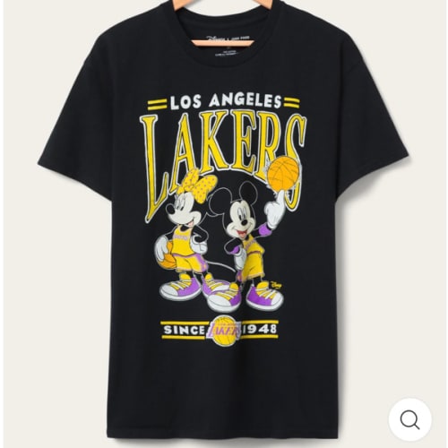 Lakers Mickey Minnie Duo Tee