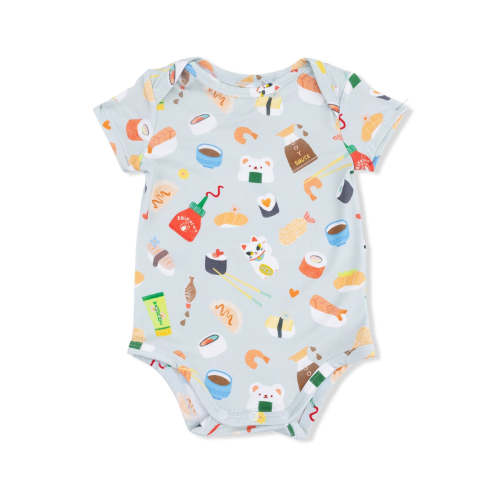 Short Sleeve Bodysuit, Sushi