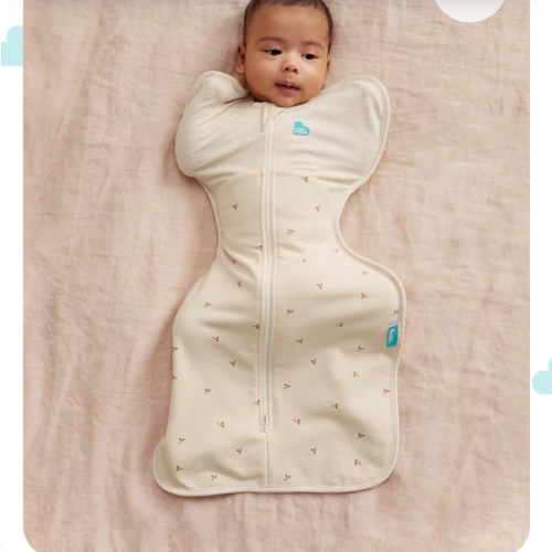 Swaddle Up™ 1.5 TOG Cotton Oatmeal Twigs