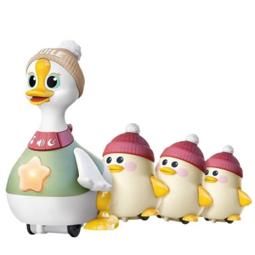 Musical Dancing Duck Toy Set For Babies