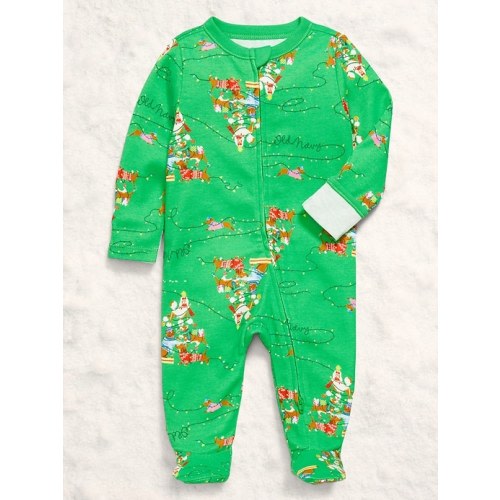 2-Way-Zip Sleep & Play Footed One-Piece for Baby