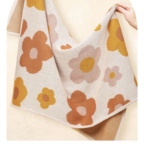 Organic Cotton Knitted Blanket