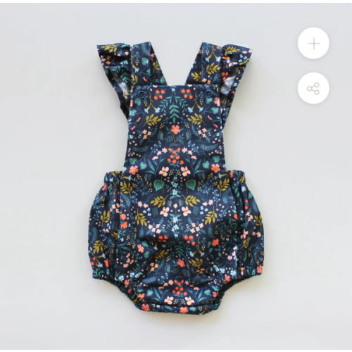 Overall Playsuit - Sewing Pattern - Digital Download