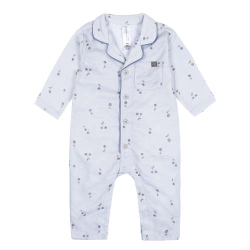 Modern Moments by Gerber Neutral Pajama Romper with Pocket, Sizes 0/3 Months - 18 Months