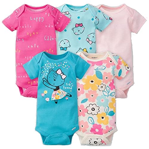 Gerber Baby 5-Pack Variety Onesies Bodysuits