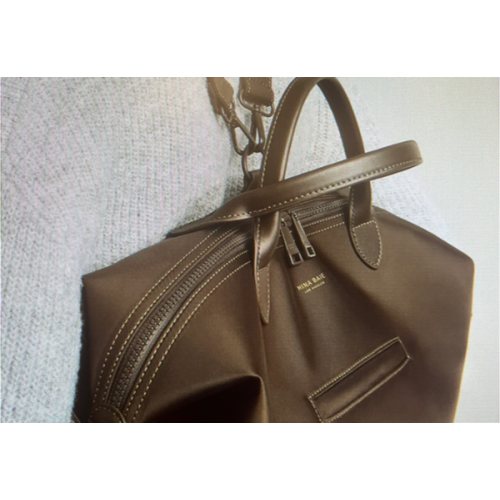 Emmy Nylon Full-Diaper Bag-Espresso