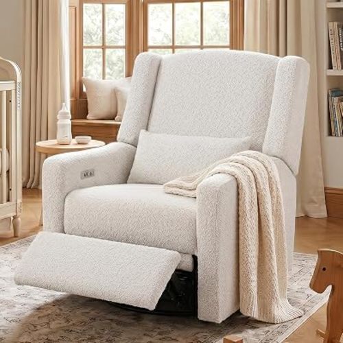 Power Recliner Chair Swivel Gilder Rocking Chairs Skin-Friendly